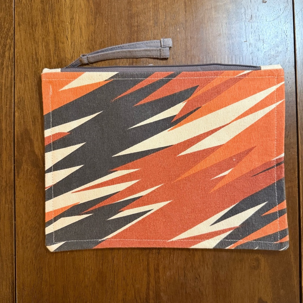 Thomas Paul Geometric Patterned Pouch